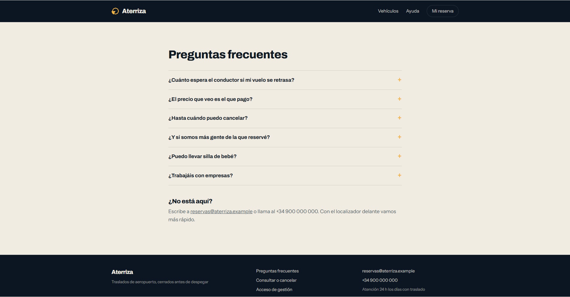 transporte privado — Screenshot 3