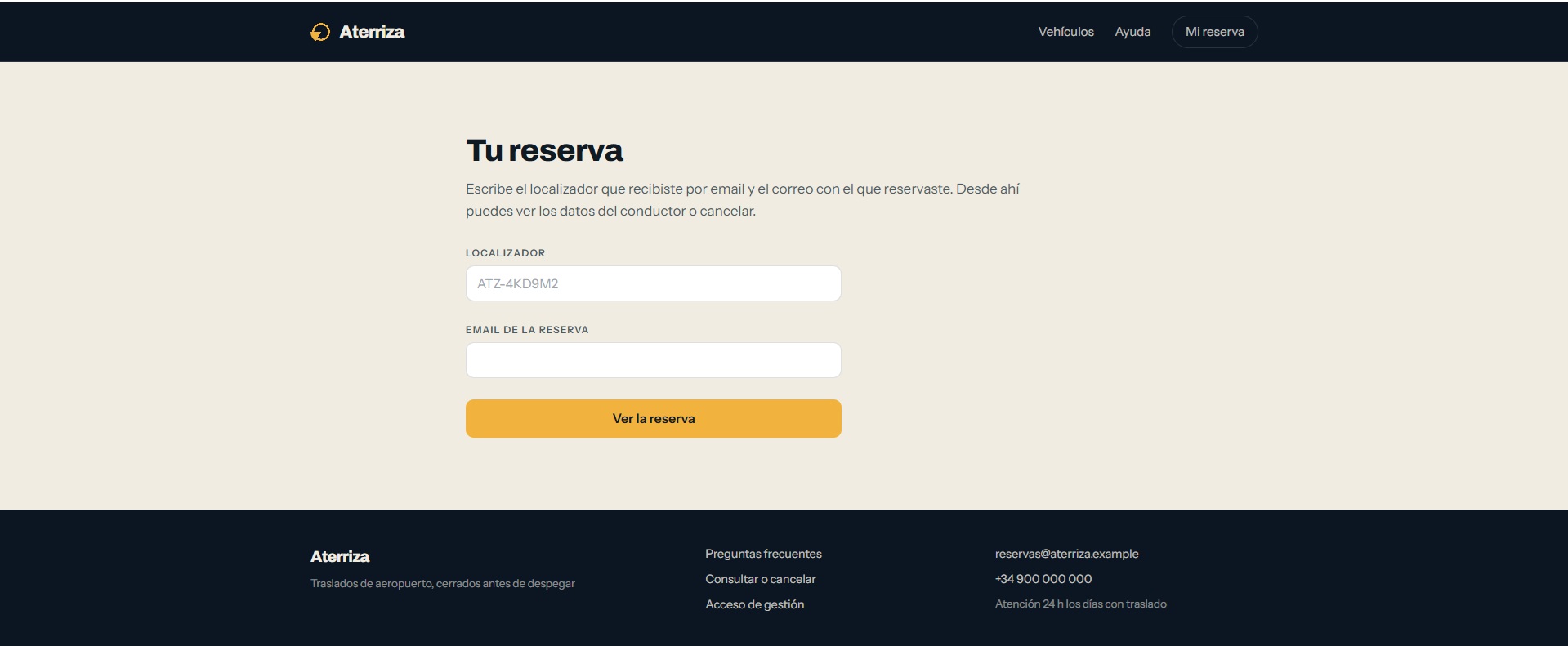 transporte privado — Screenshot 4