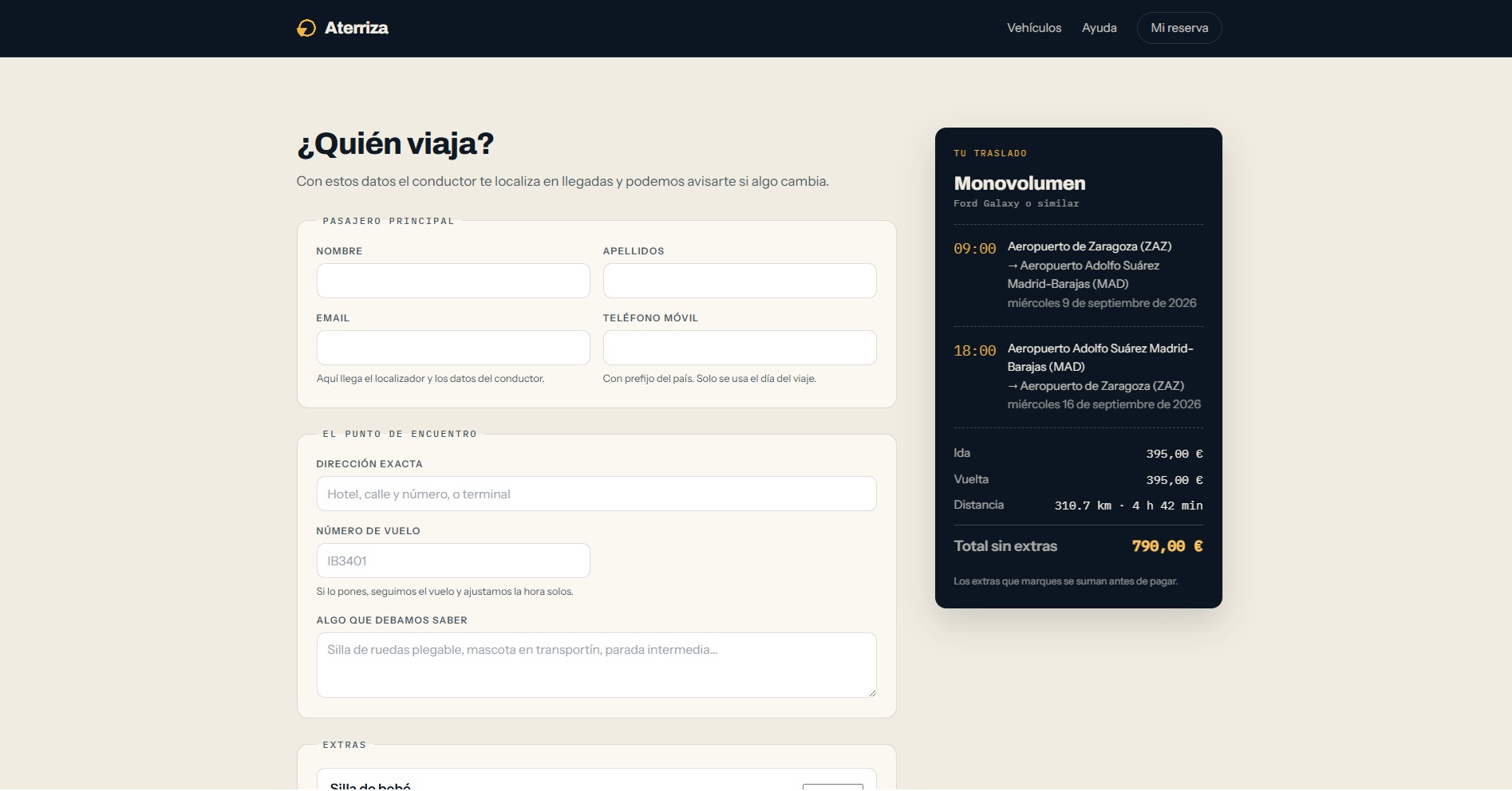 transporte privado — Screenshot 6