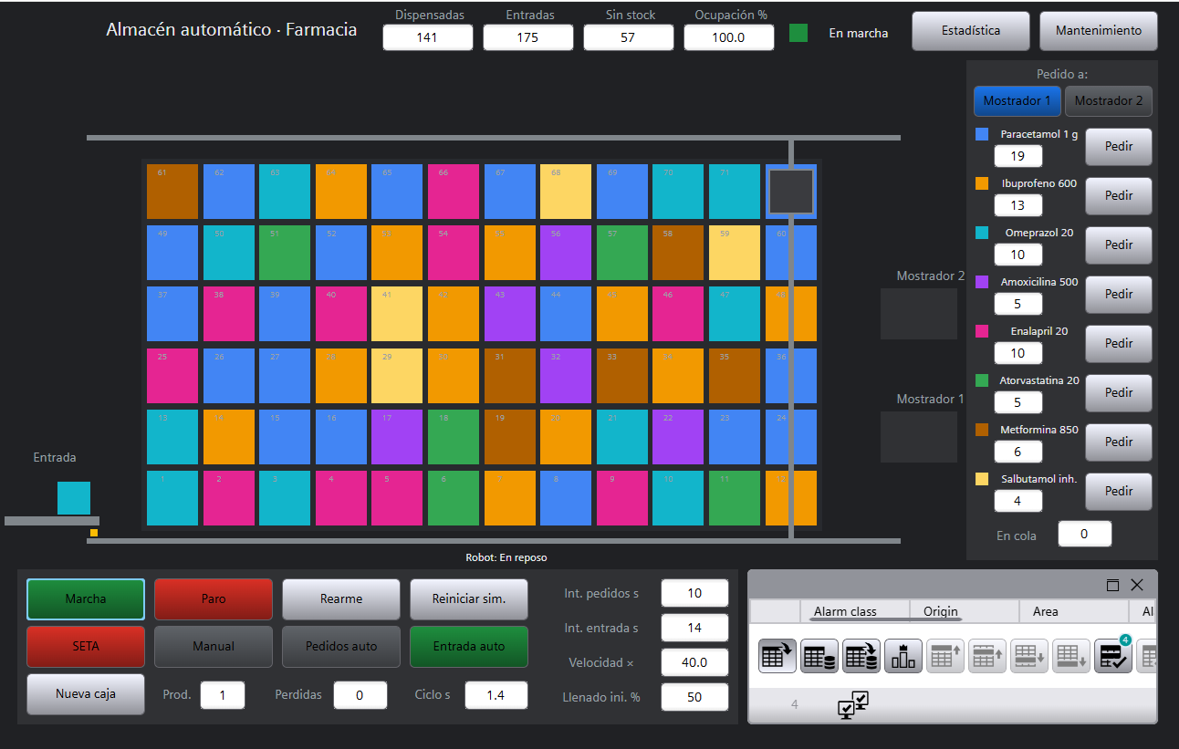 Dispensado automatico de almacen farmaceutico — Screenshot 5