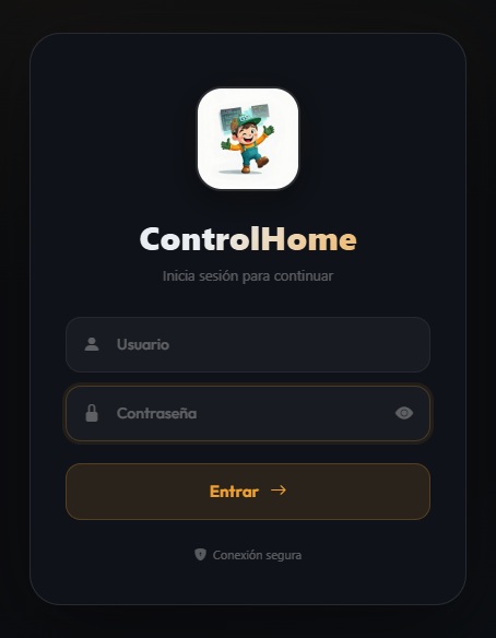 ControlHome — Screenshot 1