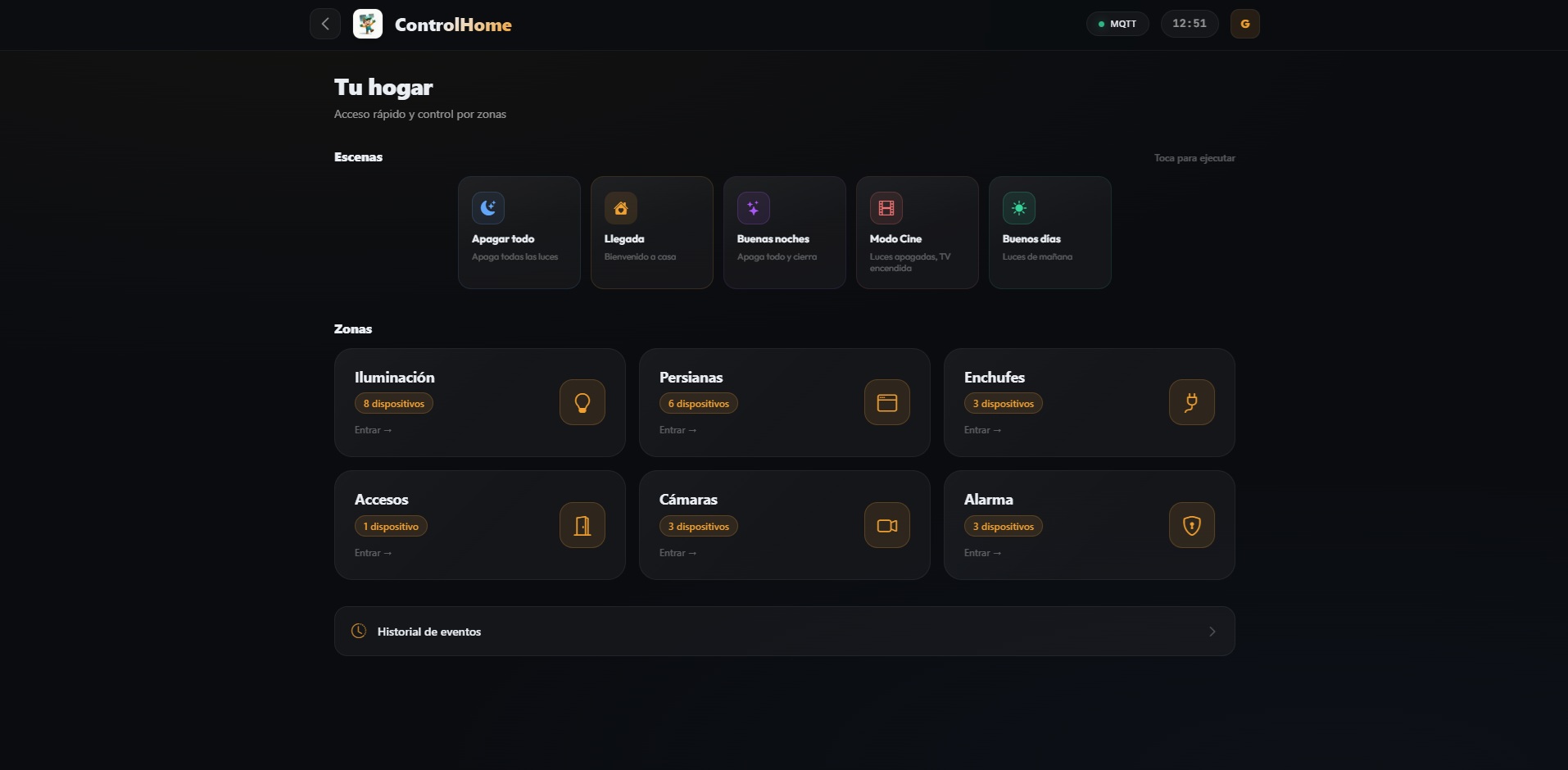 ControlHome — Screenshot 3