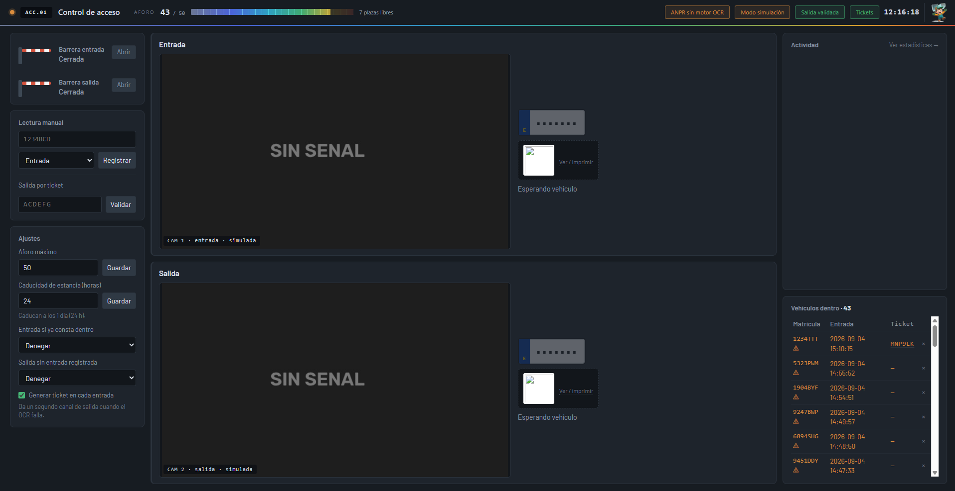 controlacceso — Screenshot 10