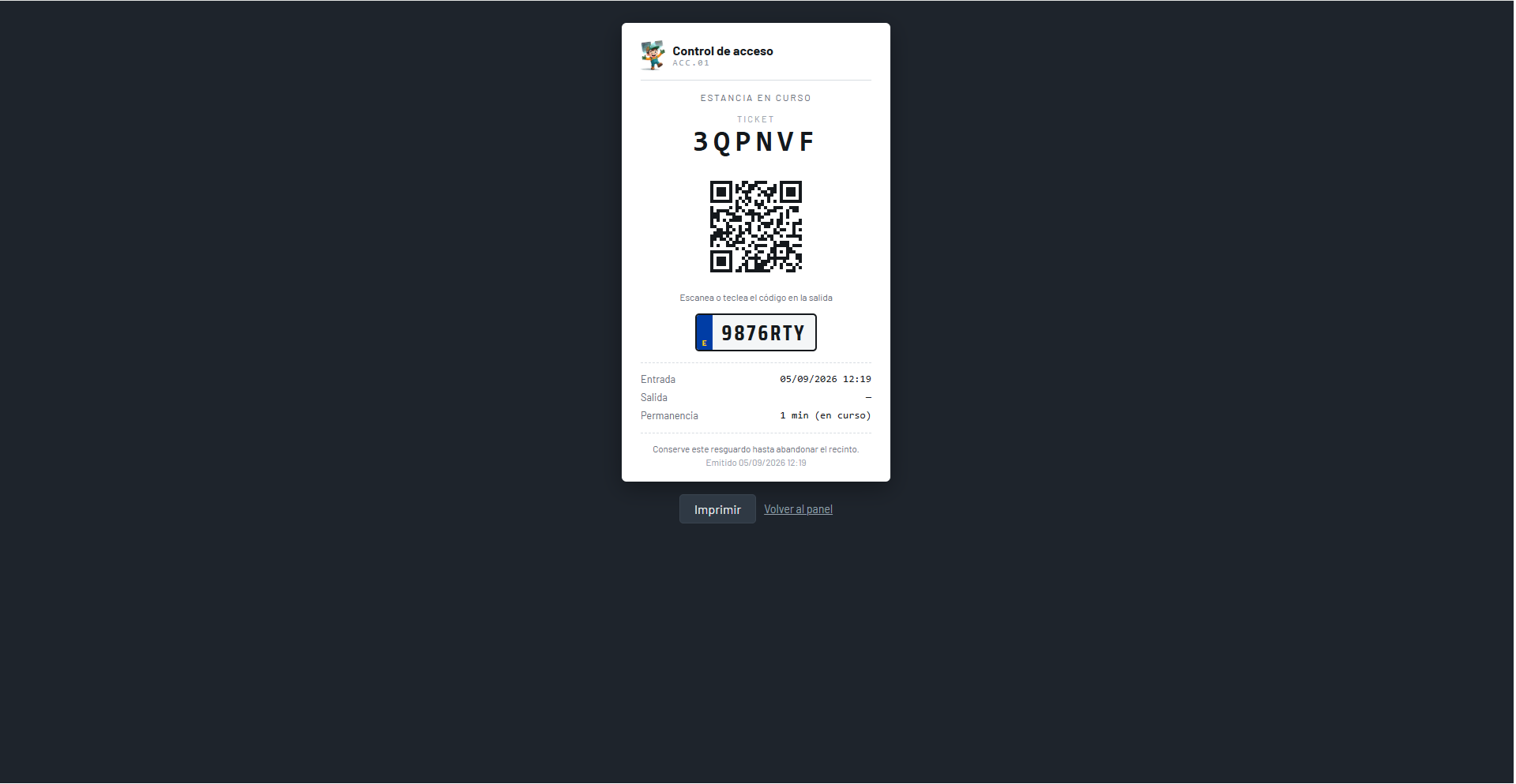 controlacceso — Screenshot 18