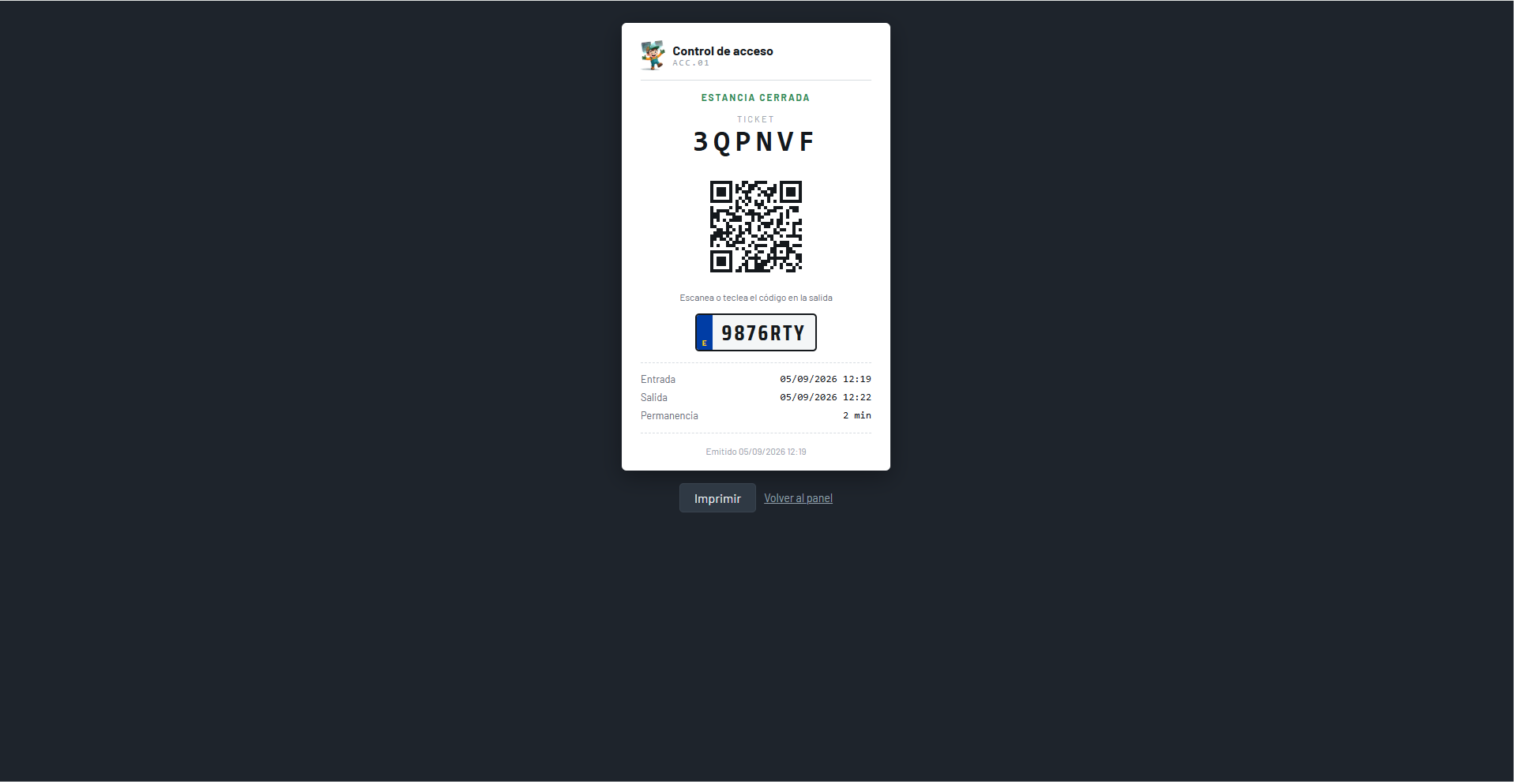 controlacceso — Screenshot 19