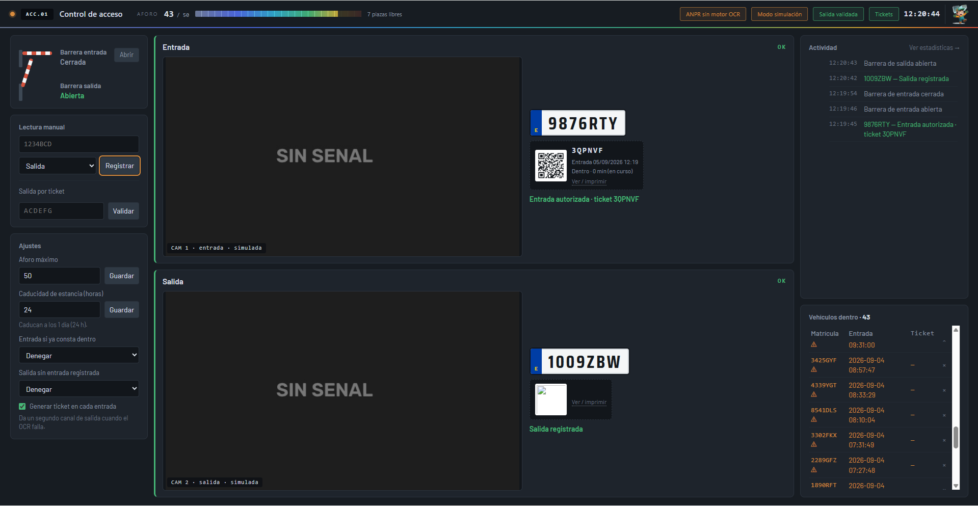 controlacceso — Screenshot 12