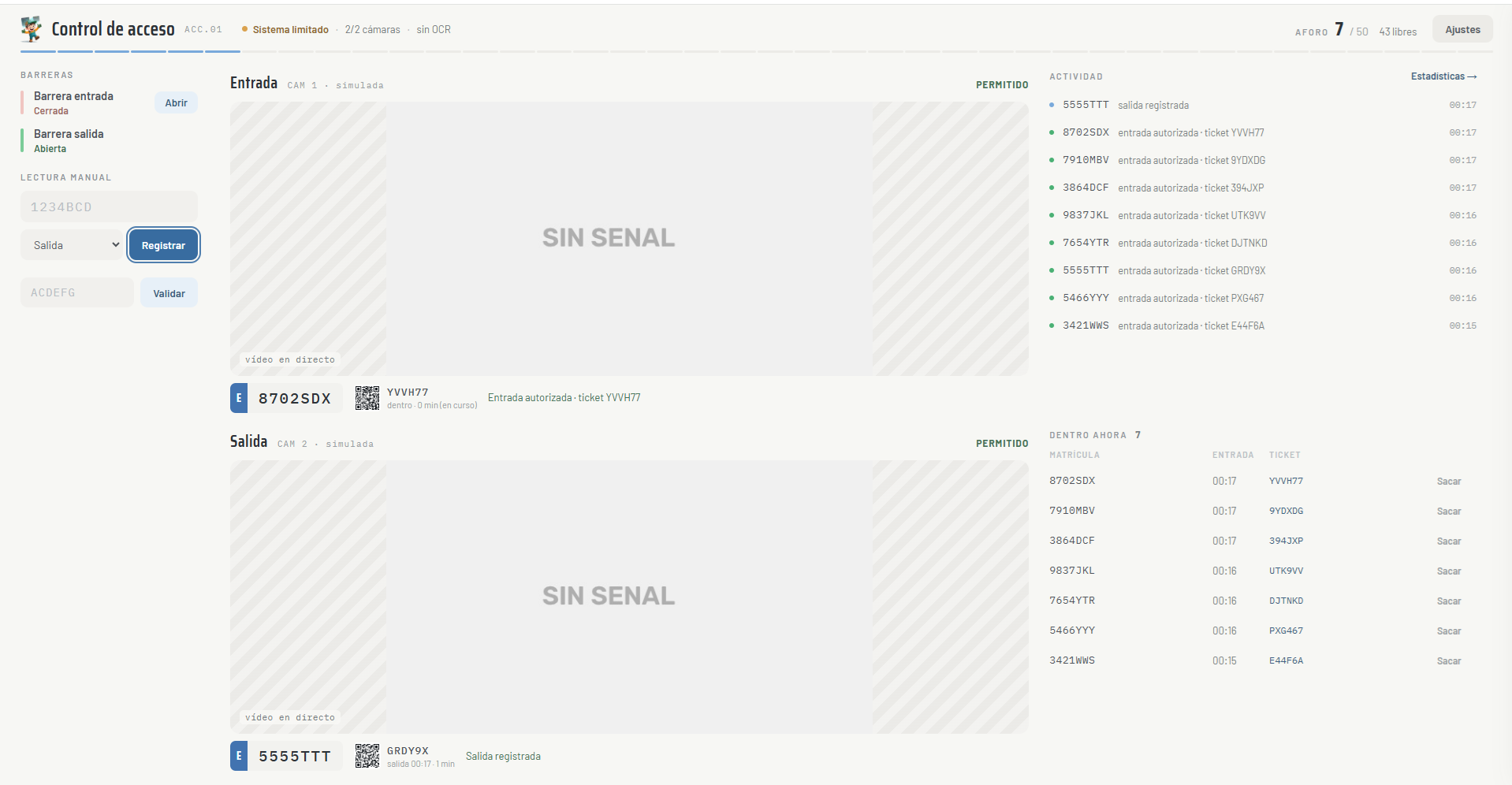 controlacceso — Screenshot 3