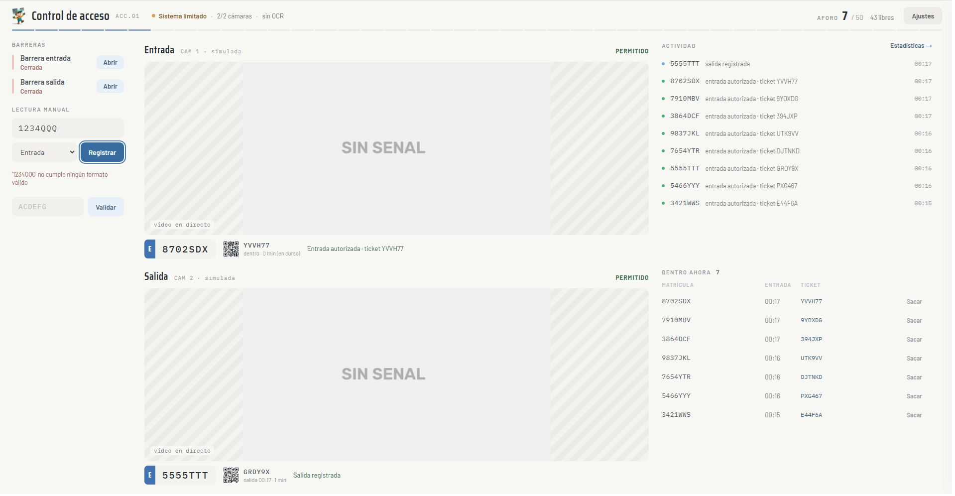 controlacceso — Screenshot 4