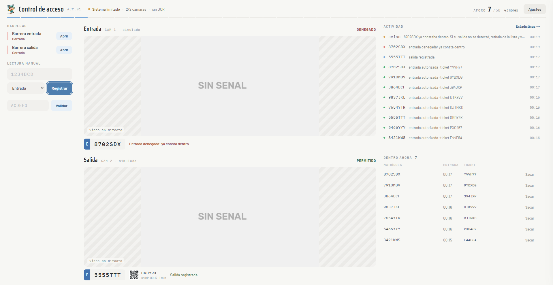 controlacceso — Screenshot 5