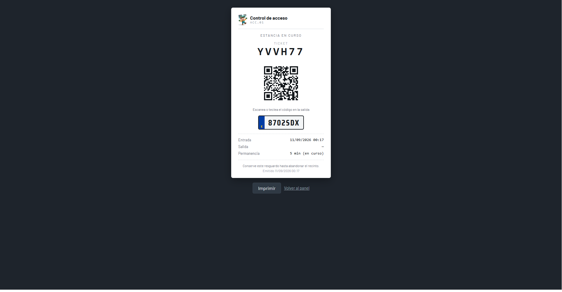 controlacceso — Screenshot 8