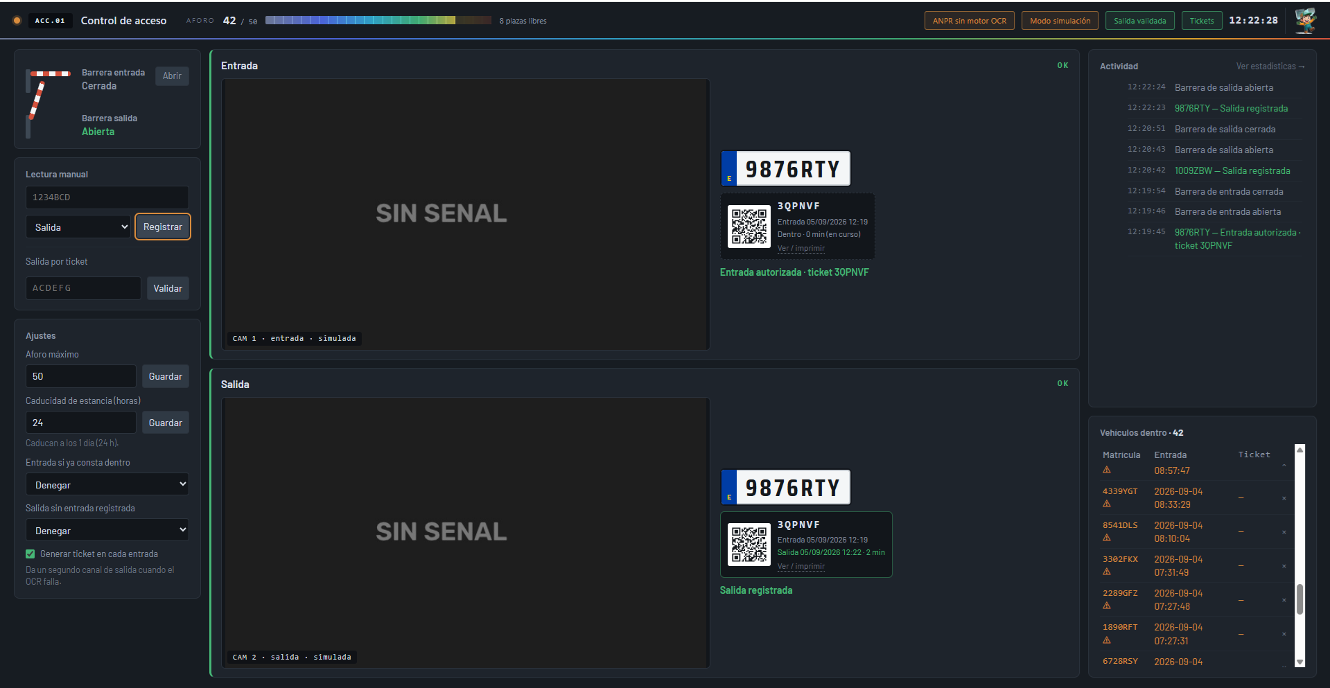 controlacceso — Screenshot 13